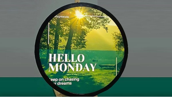 異形廣告機(jī)的秘密，普通機(jī)器比不了！