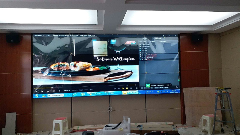 中億睿49寸液晶拼接屏入駐青海達日縣應(yīng)急管理局